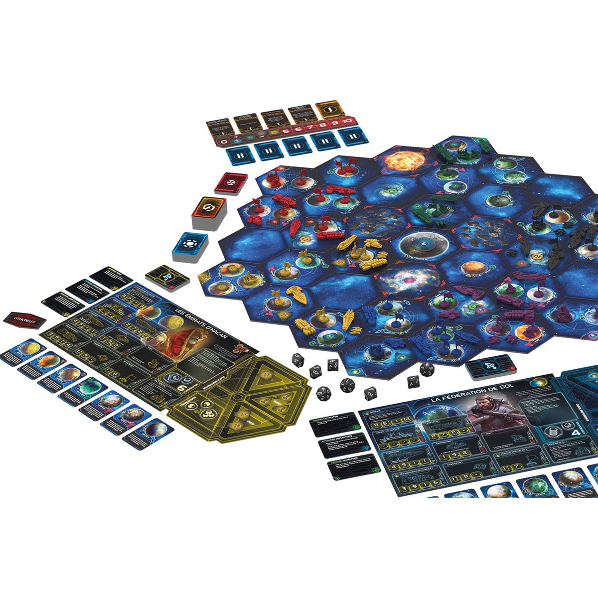 Twilight Imperium : 4e Édition — le jeu installe (vue 1)