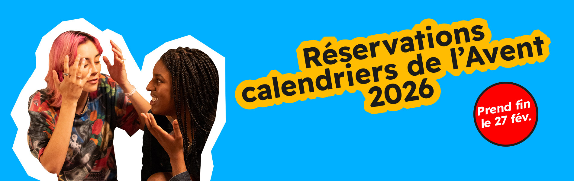 Date limite pour soumettre les commandes : 27 février 2026